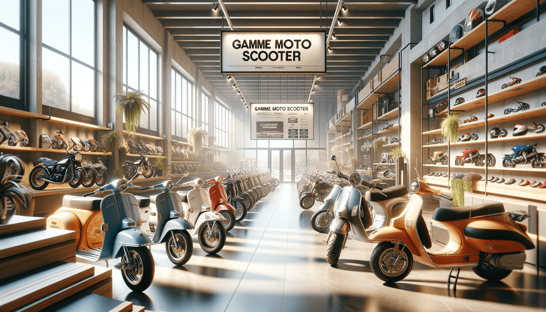 gamme moto scooter